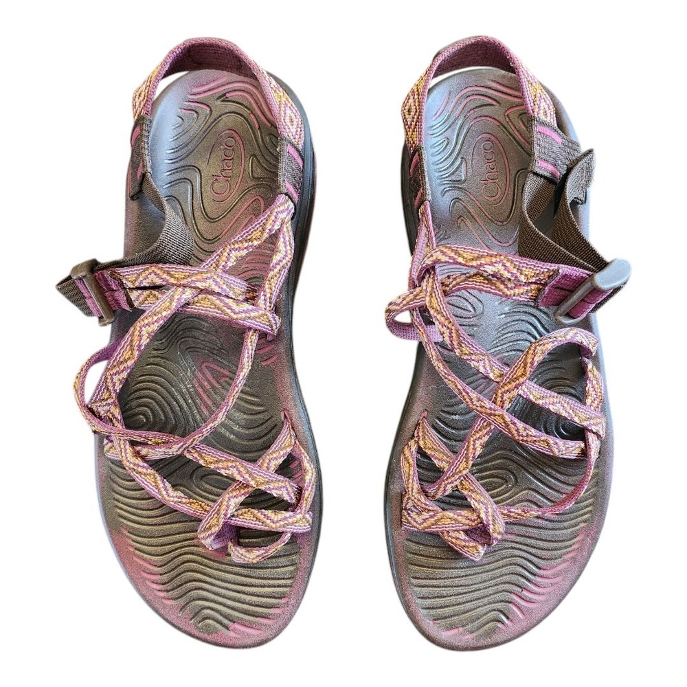Chaco Women's Z Cloud X2 Multicolor Strappy‎ Sandals Vibram Sole Size 11